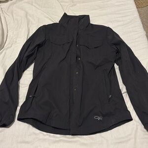 Outdoor Research Black Microlight Shirt Jacket